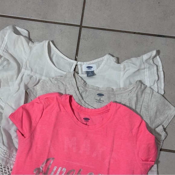 Old Navy Girls Kids Basic T-shirts/Blouses size M(8). - Picture 5 of 7